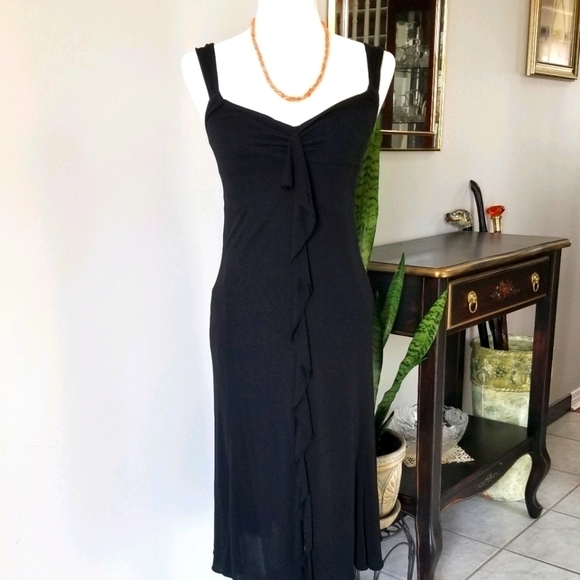 Lida Baday Black Evening Dress - Picture 2 of 7